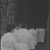 Mass at Notre Dame Cathedral. Paris, France