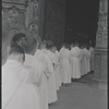 Mass at Notre Dame Cathedral. Paris, France