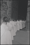 Mass at Notre Dame Cathedral. Paris, France