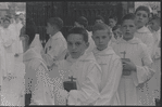 Mass at Notre Dame Cathedral. Paris, France