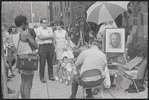 Outdoor exhibition, Greenwich Village. New York, NY