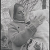 Young woman and baby in Central Park. New York, NY