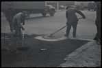 Street paving. New York, NY