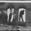 Boys in dilapidated lot. New York, NY