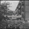 Tenements and clotheslines. New York, NY