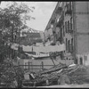 Tenements and clotheslines. New York, NY