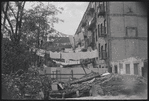 Tenements and clotheslines. New York, NY