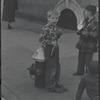 Boys playing outside. New York, NY