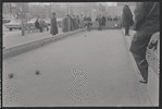 Bocci game. New York, NY