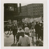 Scottsboro protest marchers, including picketers bearing signs supporting striking coal miners and social equality for blacks, in Harlem, New York