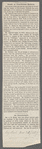 Newspaper clippings and other printed matter