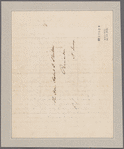 Frelinghuysen, Theodore. New Brunswick. To Robert F. Stockton