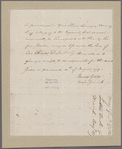 Gates, Horatio. To Col. Henry Jackson