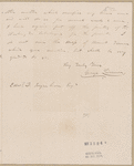 Livermore, George. Boston. To Edward D. Ingraham