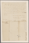 Mifflin, Thomas. Annapolis. To Governor of New Hampshire