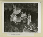 Niedzica Castle built in the early XIV centuries, on a steep cliff above Warsaw.