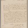 Porter, David. Navy Comm. Office. To "Gentlemen"