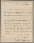 Porter, David. Navy Comm. Office. To "Gentlemen"
