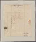 Rutherford, Walter. Amboy. To Elias Boudinot
