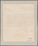 Scott, Winfield. Headquarters, Eastern Division, Augusta, Maine. To Lieutenant Colonel Pierce