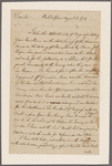 Harnett, Cornelius. Philadelphia. To Governor Richard Caswell