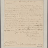 Washington, William Augustine. Rich Hill. To Judge Washington and Lawrence Lewis