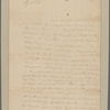 Burr, Aaron. E. Town. To Major General Lord Stirling