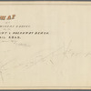 Map of a preliminary survey for the Hunters Point & Rockaway Beach Rail Road