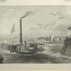 The ferry at Brooklyn, New York.