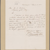 Everett, Edward. London. To R. Gilmor