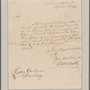 Wolcott, Oliver, Jr. Treasury Department. To Henry Glen