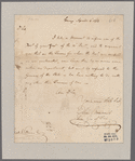 Boudinot, Elias. Camp. To Colonel Williams