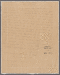 Noah, Mordecai M. Office of the National Advocate, New York. To T.U.P. Charlton