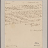 Peters, Richard. Belmont. To General J. Armstrong