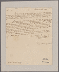 Peters, Richard. Belmont. To General J. Armstrong