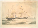 To the British and American Steam Navigation Compy. this print of their splended steam ship the British Queen ....