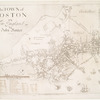 The town of Boston in New England.
