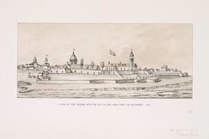 A view of Fort George, with the city of New York from the southwest.
