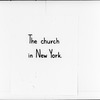 "Position of Church Toward Slavery in Early Dutch Period"