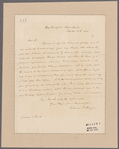 Sprague, William B. West Springfield, Massachusetts. To General Samuel Smith