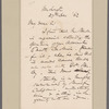 Sumner, Charles. To Charles Scribner