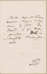 Sumner, Charles. To Charles Scribner