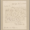 Tallmadge, Nathaniel. Washington. To Samuel P. Leyman