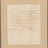 Taylor, John. To Colonel Charles Clinton