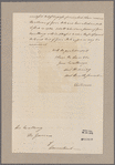 Thomson, Charles. Office of the Secretary of Congress. To Gov. of Conn