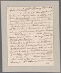 Trumbull, John. New York. To Mrs. Faith Wadsworth