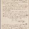 Trumbull, John. New York. To Mrs. Faith Wadsworth