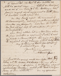 Trumbull, John. New York. To Mrs. Faith Wadsworth