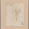 Thomas, Isaiah. Worcester. To Mssrs. Hudson and Goodwin