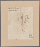 Thomas, Isaiah. Worcester. To Mssrs. Hudson and Goodwin